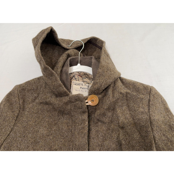 Cockpit USA Womens Wool Army Blanket Field Coat Jacket Sz S Zip M-2006 Pattern B - Picture 2 of 16